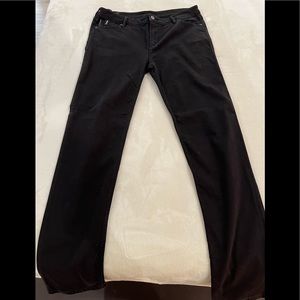 armani exchange black skinny jeans